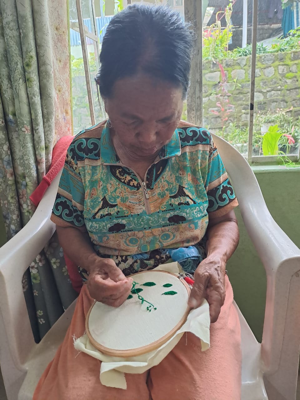 You are currently viewing Life Connect team Kohima organized a Skill development program at Good Samaritan Senior Citizen’s Home, Meriema, Kohima – 30th August 2023