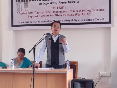 International Day of Older Persons 1st Oct 2024 at Senior Citizen’s Home, Ngwalwa Village, Peren District